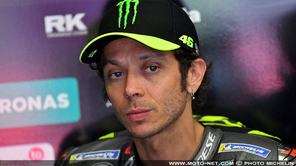 Valentino Rossi incrimine son pneu pour sa chute au GP de Catalogne