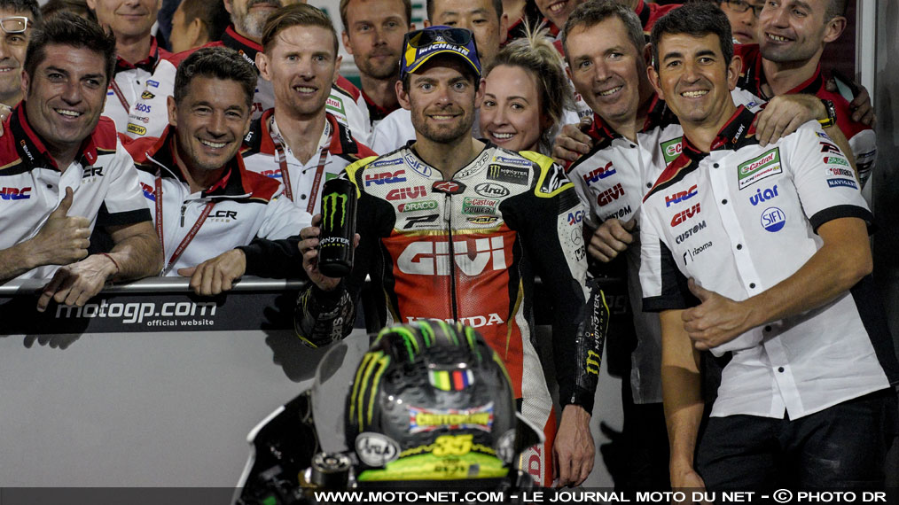 GP du Qatar - Crutchlow (4ème) : Honda a fait un travail fantastique sur le moteur