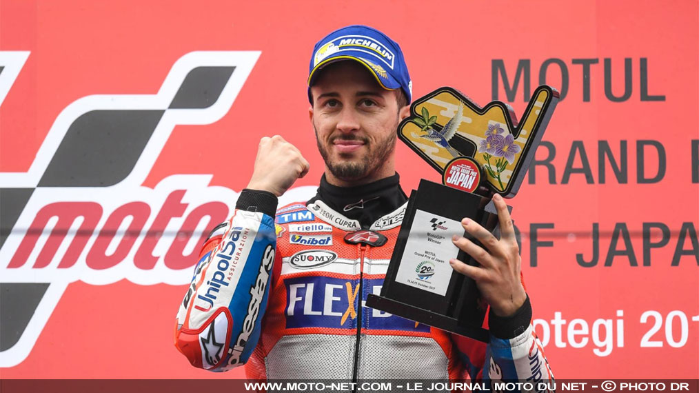 Dovizioso (1er) : Nous nous battrons jusqu'à la fin