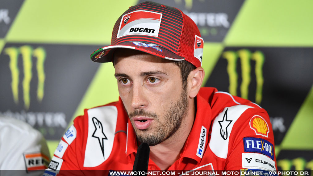 GP de Catalogne MotoGP - Dovizioso (chute) : Quand votre coéquipier est rapide, ça met une certaine pression