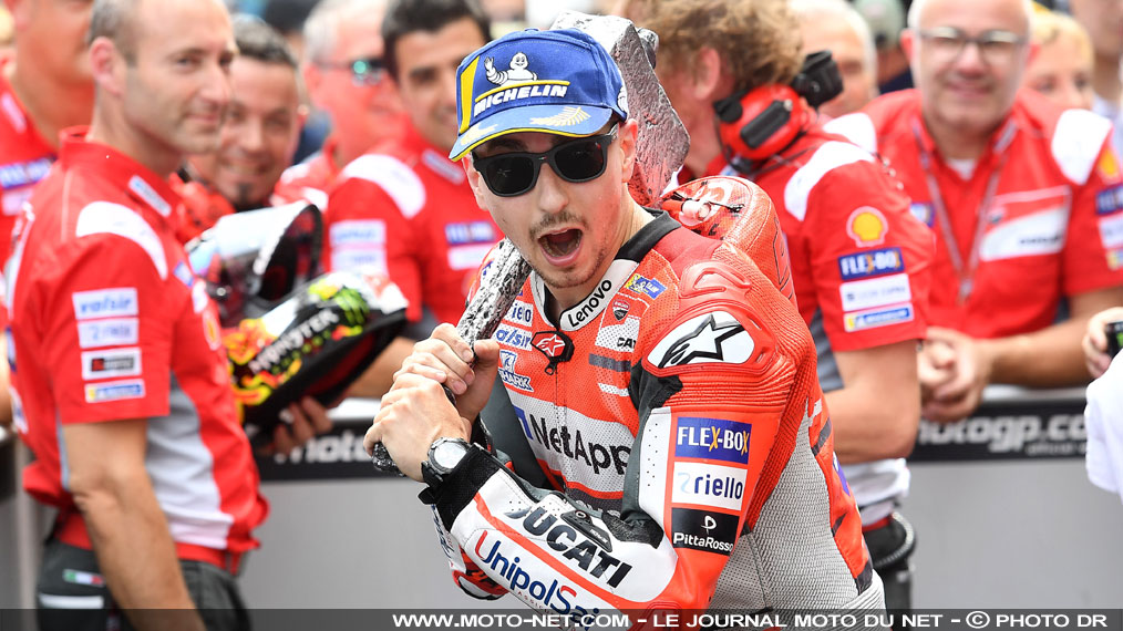 GP de Catalogne MotoGP - Jorge Lorenzo (1er) : "J'y suis arrivé et de quelle manière !"