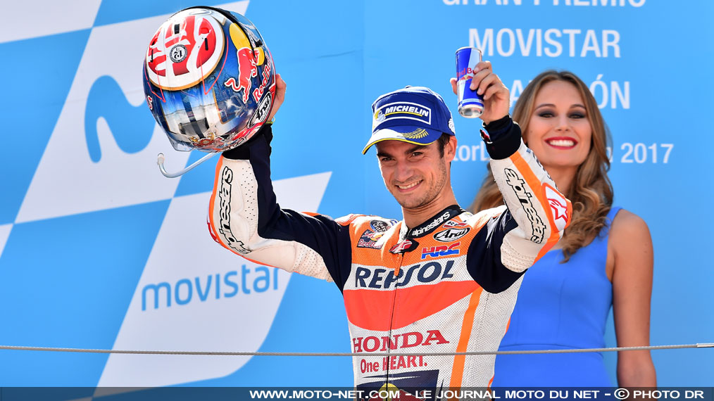 GP d'Aragon MotoGP - Pedrosa (2ème) : Je ne savais pas quelle tournure allait prendre la course