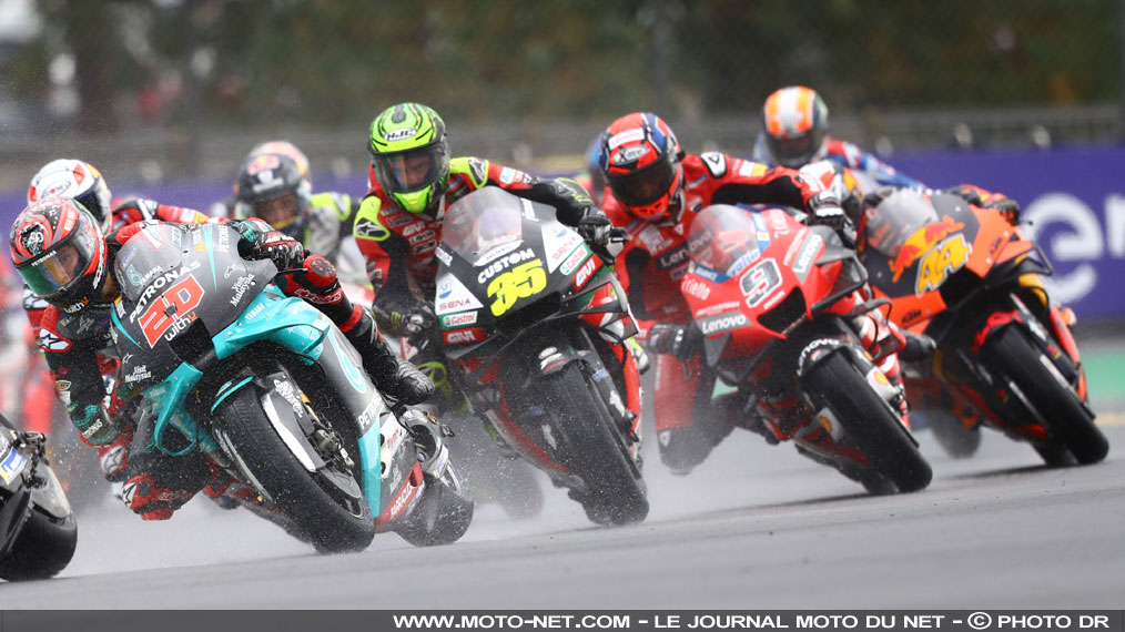 Fabio Quartararo n'a pas pris l'eau au GP de France MotoGP