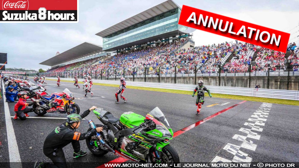 Annulation des 8H de Suzuka 2020, finale du championnat du monde d'endurance moto EWC