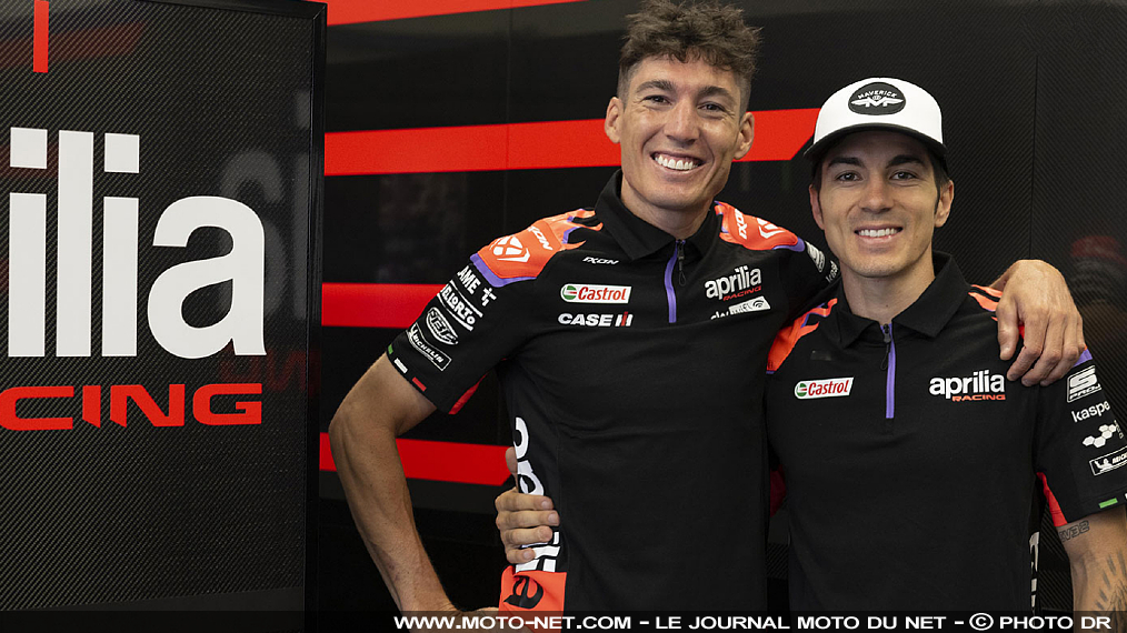 Espargaro et Viñales chez Aprilia