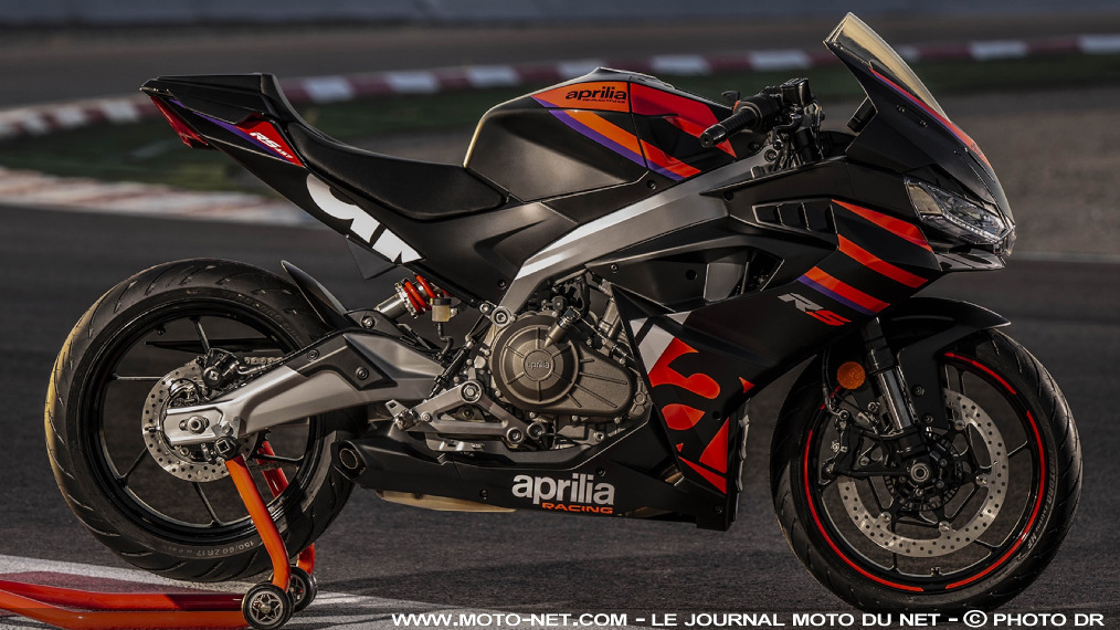 Aprilia présente son inédite RS457, future chef de classe WSSP 300 ?