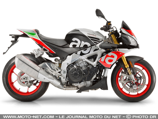 Aprilia Tuono V4 1100 RR et Factory 2017 : premières informations