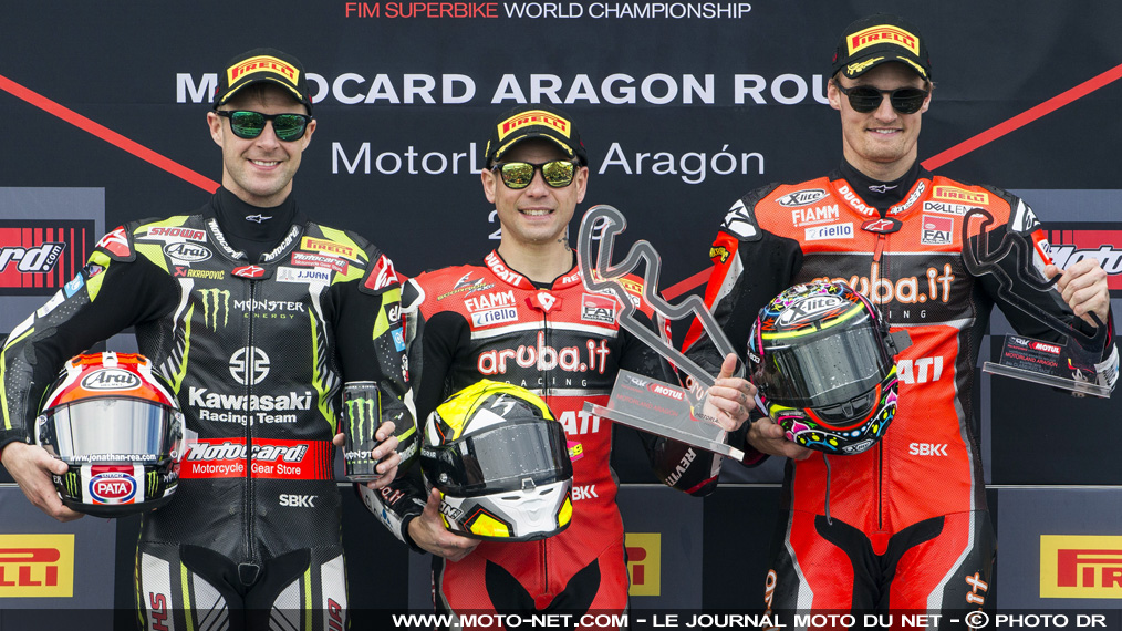 Déclarations WSBK 2019 à Aragon : un solide week-end pour Davies