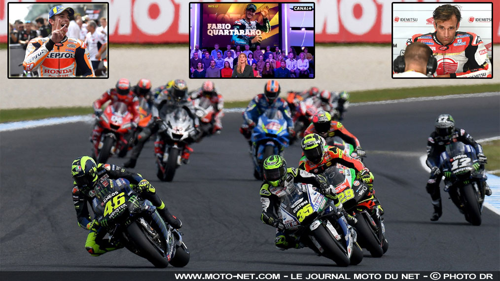 Audience TV MotoGP : Canal+ annonce une hausse de 66% en France !