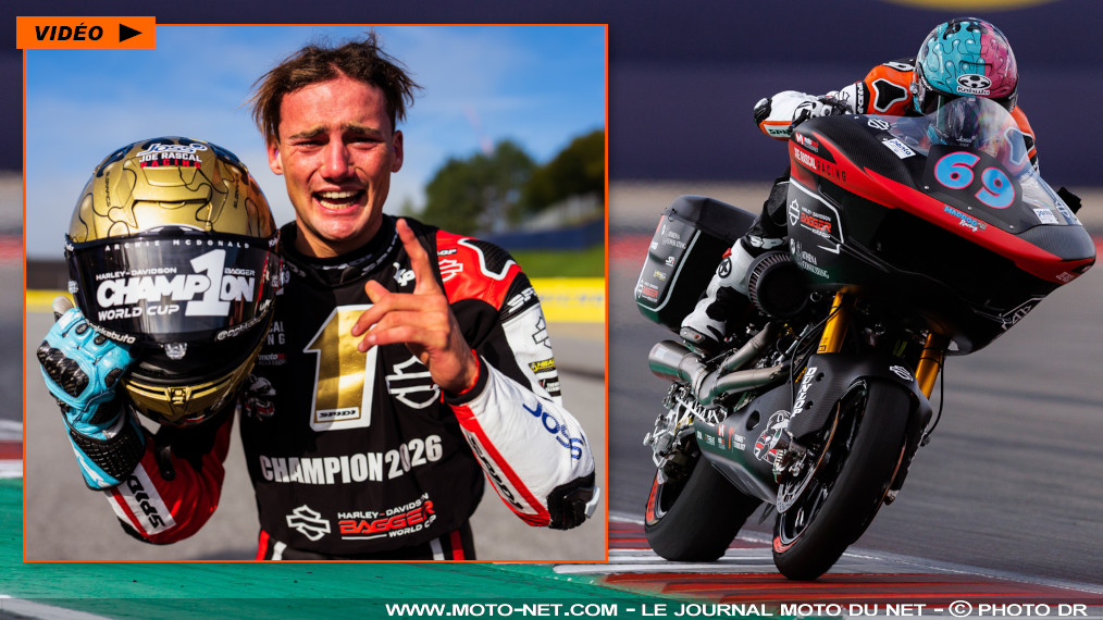 McDonald se sert la première Bagger World Cup de Harley-Davidson 

Le n°1 de la restauration rapide investit la Harley-Davidson Bagger World Cup ? Non, la toute première saison de cette nouvelle série américaine s'est achevée, lors du récent Grand Prix d'Autriche 2026, sur le sacre de l'Australien Archie McDonald. Retour sur une catégorie aussi rigolote qu'improbable, qui a pris la place du MotoE.
