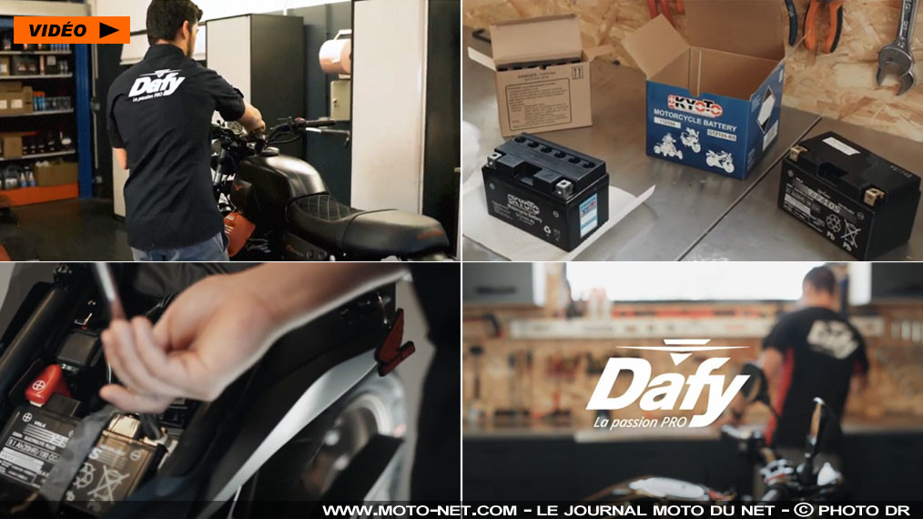 Vidéo pratique : changer sa batterie de moto 