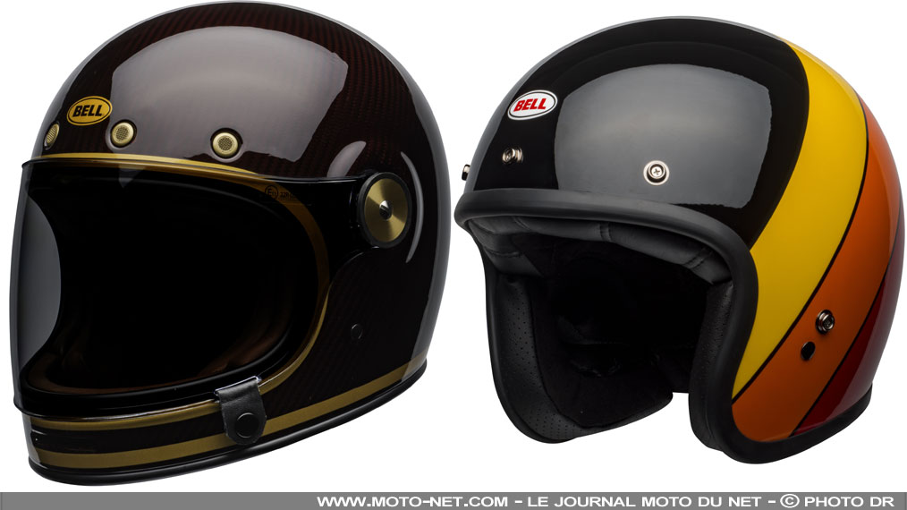 Nouvelles versions des casques Bell Bullit et Custom 500