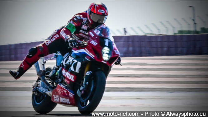 La Suzuki championne du monde en titre en pole position du Bol d'Or