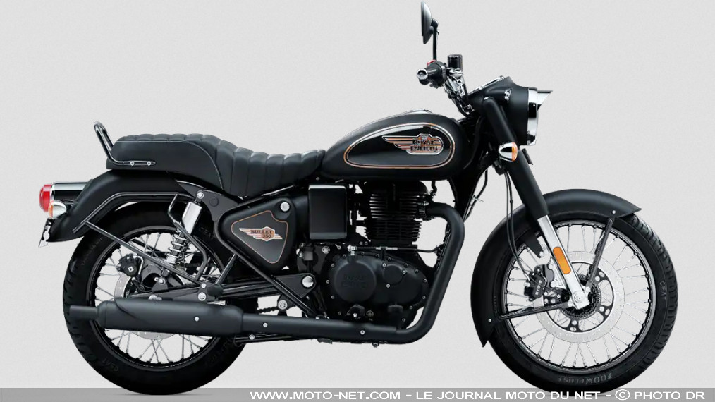 Coloris, tarifs et dispo en France de la Royal Enfield Bullet 350  