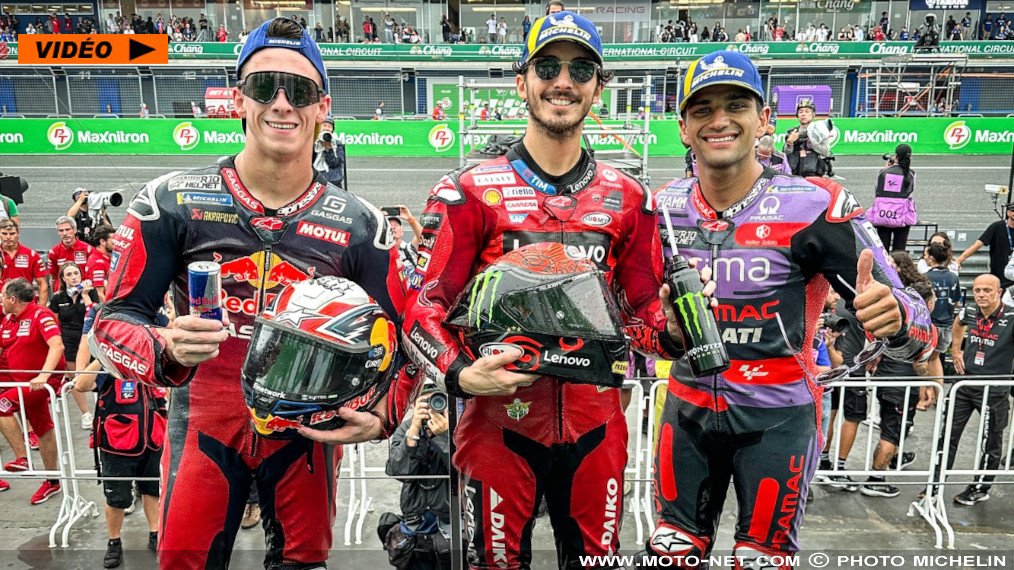 Les vidéos du Grand Prix MotoGP de Thaïlande 2024