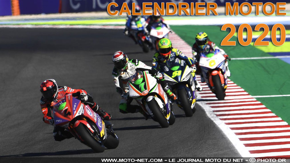 Calendrier de la coupe du monde de motos électriques MotoE 2020