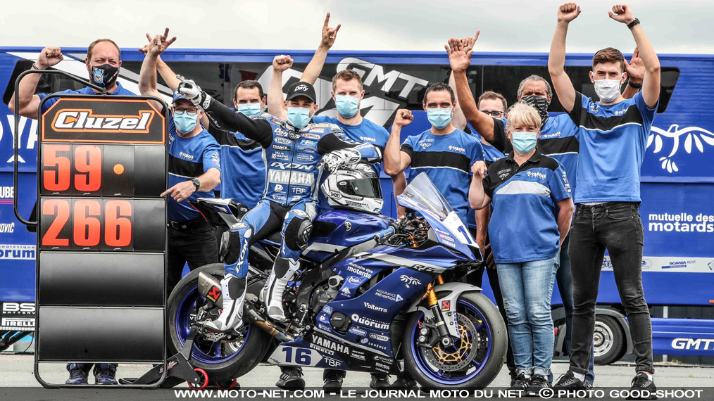 Circuit Carole : nouveau record pour le GMT94, Jules Cluzel et leur R6