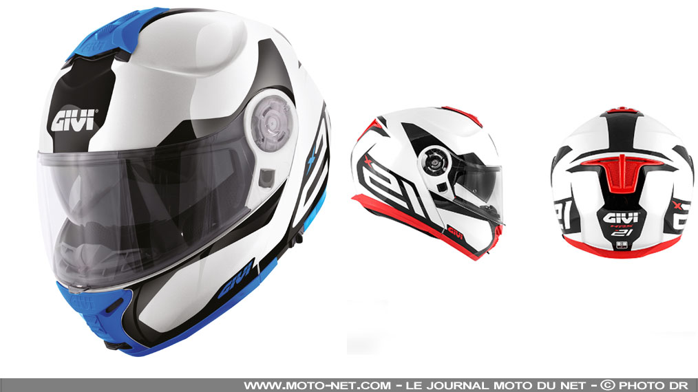 Nouveau casque moto modulable Givi X.21 Challenger