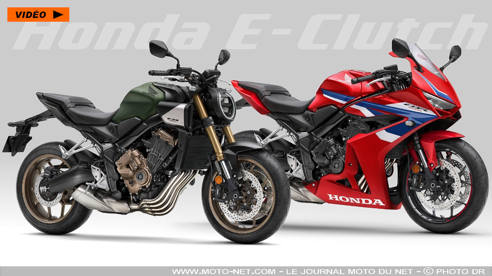 Les CB650R et CBR650R inaugurent l’embrayage E-Clutch chez Honda