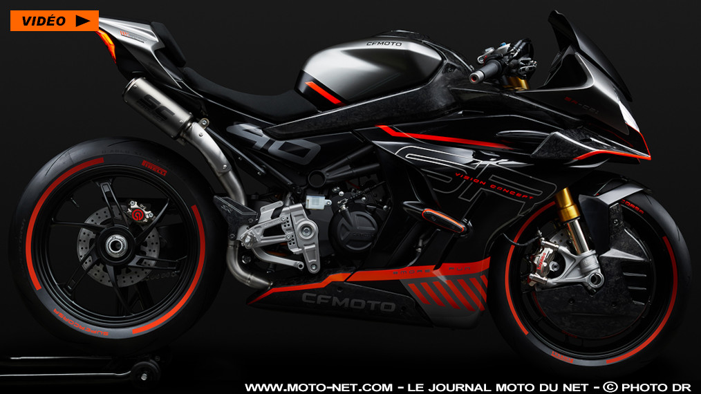 Une Moto3 KTM et un concept SR-C21 très Ducati chez CF Moto pour 2022