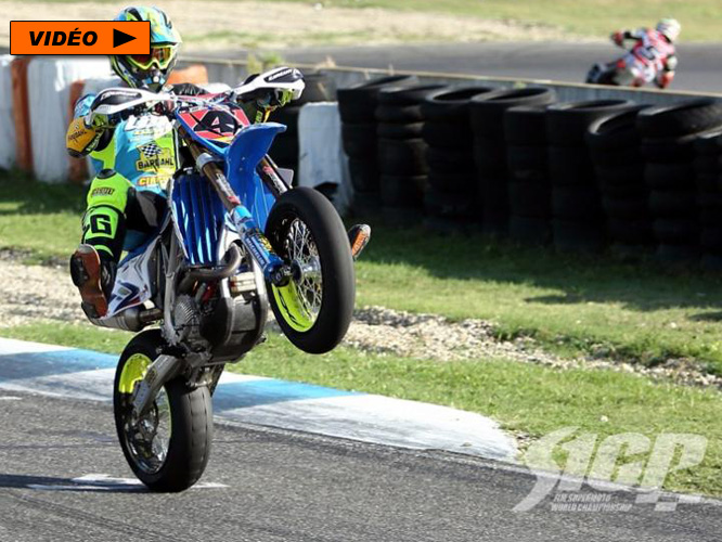 5ème titre mondial en Supermoto pour Thomas Chareyre