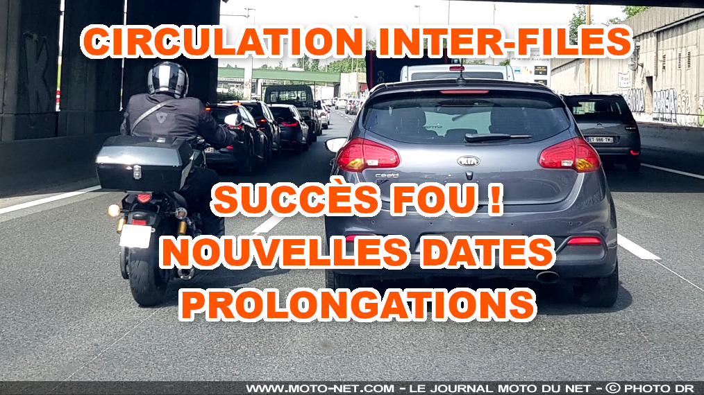 Bonne année 2025… et bonnes remontées de files à moto !