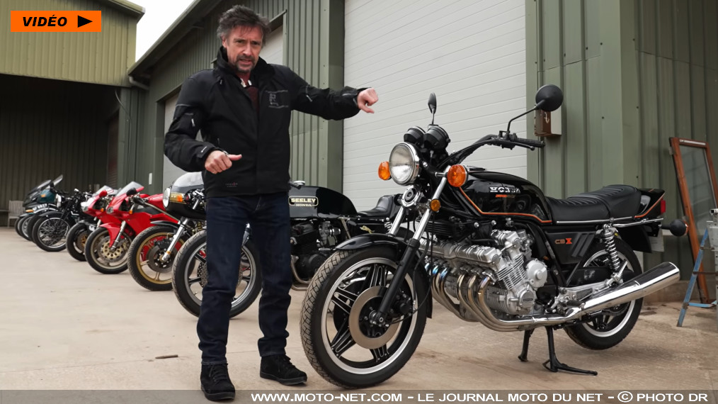 Richard Hammond (Top Gear) présente sa grosse collection de motos