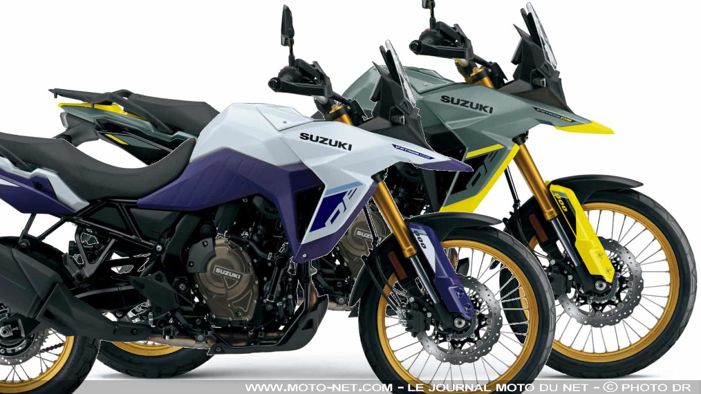 Changement de coloris pour la Suzuki V-Strom 800 DE en 2024