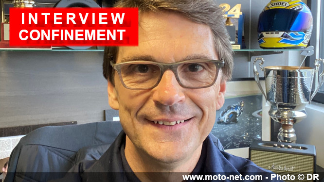 Confiné avec... Jean-Marc Delétang, gérant de concessions moto et directeur de course à la FFM