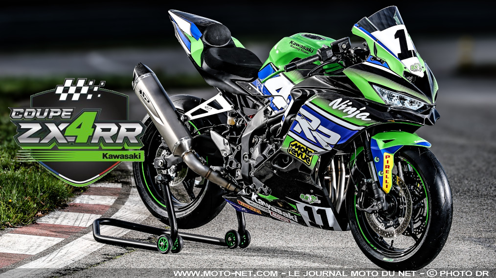 La Coupe Kawa redémarre en 2026 sur des Ninja ZX-4RR 

Grande nouvelle pour les motards épris de compétition : Kawasaki France relance sa coupe de marque et renoue avec l'esprit d'origine ! Relancée dans les années 2000 avec le roadster ER-6n, la Coupe Kawa se disputera comme dans les années 70 sur une petite mais pure sportive : la ZX-4RR ! Présentation.

