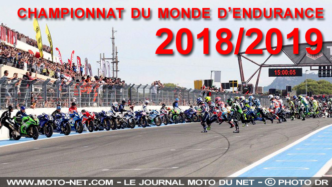 Calendrier des courses du championnat du monde d'endurance 2018/2019