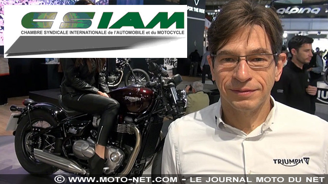 Jean-Luc Mars, nouveau président de la branche moto de la CSIAM