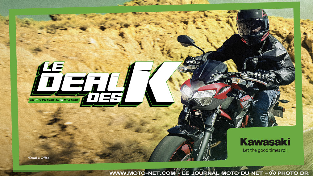 Le Deal des K, l'occasion d'acheter une Kawasaki.. toute neuve !