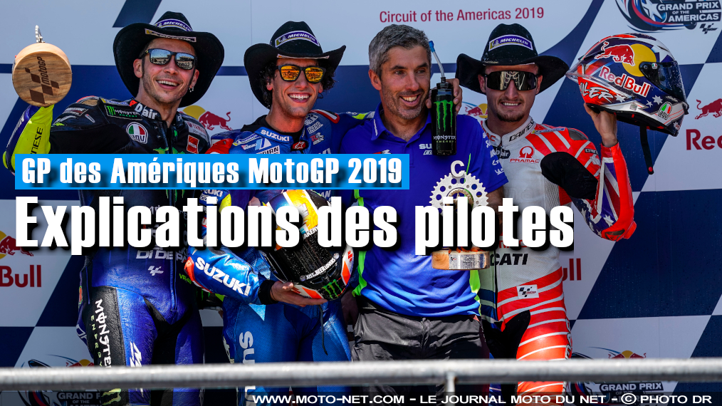 Les pilotes s'expliquent après le GP des Amériques MotoGP 2019