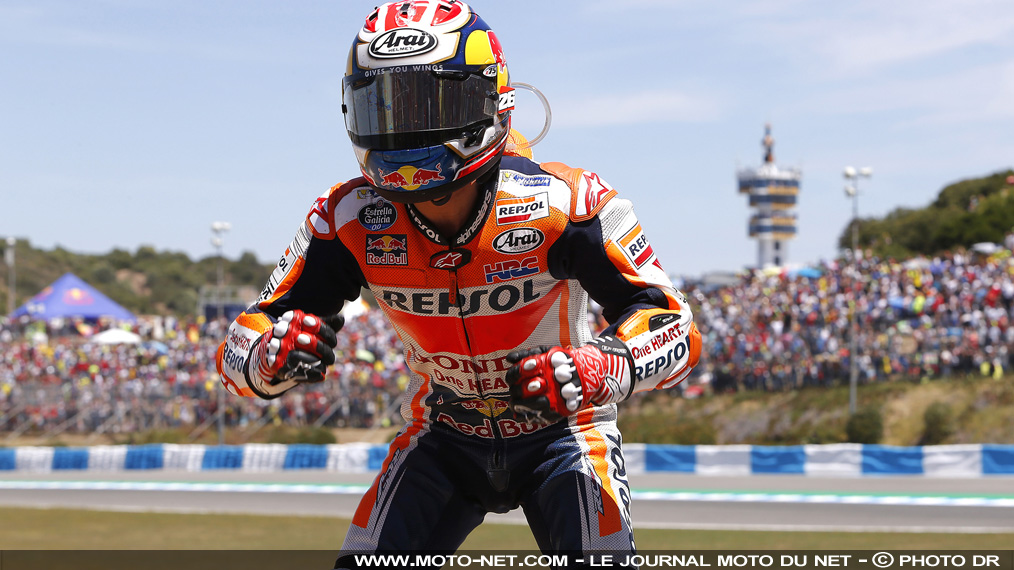 GP d'Espagne - Pedrosa (1er) : C'est un grand honneur de remporter le 3000ème Grand Prix !