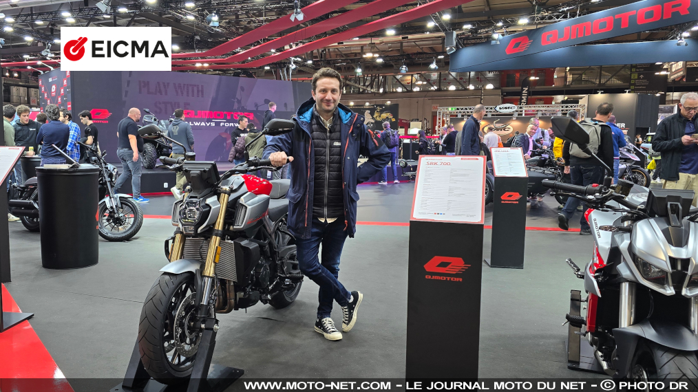 Découverte des nouveautés QJMotor 2025 à l'EICMA de Milan