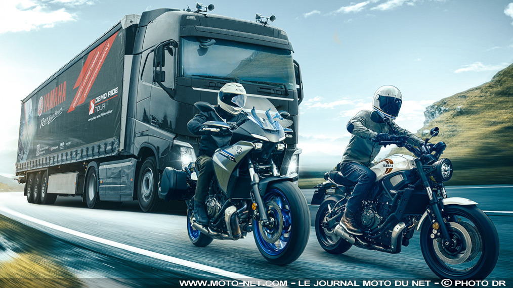 Yamaha poursuit son Demo Ride Tour 2024 ce week-end à Nimes