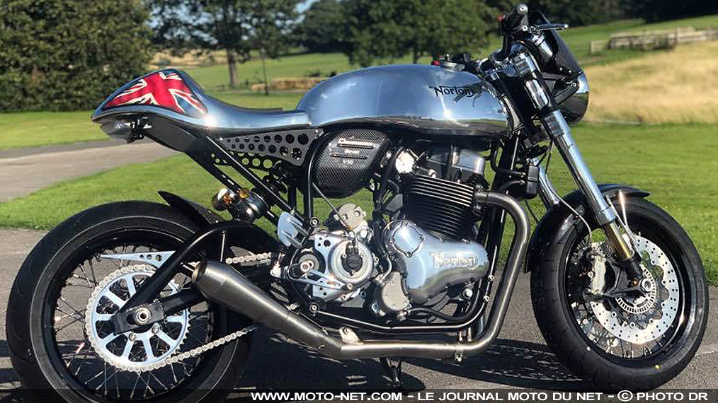 En attendant les trails Atlas 650, Norton propose 50 Dominator Street