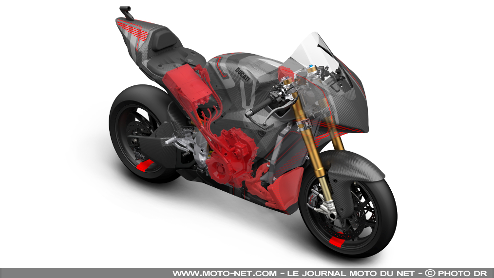 150 ch et 225 kg pour la Ducati électrique de course MotoE