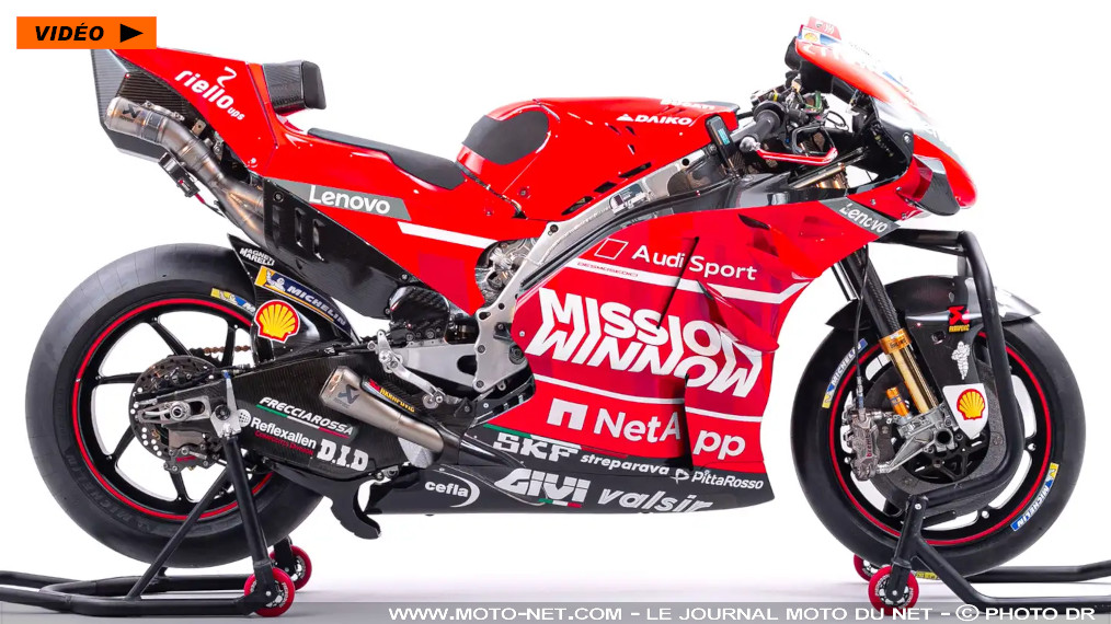Une Ducati Desmosedici GP19 d'Andrea Dovizioso à vendre !