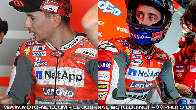 Ducati au Japon : Dovizioso veut gagner et Lorenzo rouler...