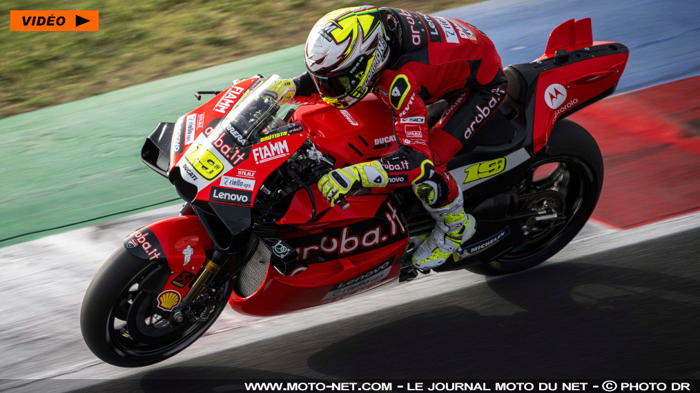 Test positif pour Alvaro Bautista sur la Ducati de MotoGP à Misano