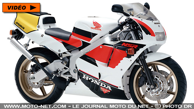 [Vidéo] Duel de motos sportives : Honda VFR400R Vs NSR250R SP