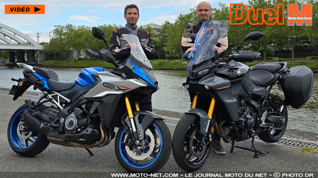 Essai comparatif vidéo : Suzuki GSX-S1000GX Vs Yamaha Tracer 9 GT+