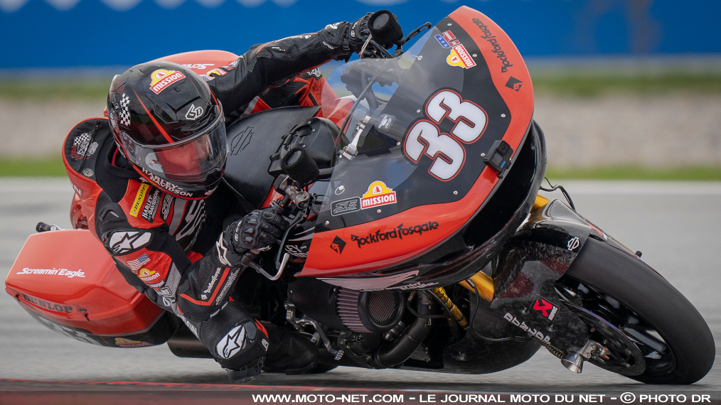 Dunlop de retour en MotoGP, sur la Harley-Davidson Bagger World Cup