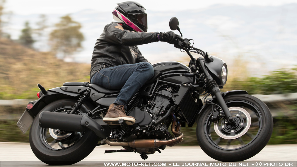 Essai Eliminator 500 : remake tout gentil du Muscle Bike Kawasaki 