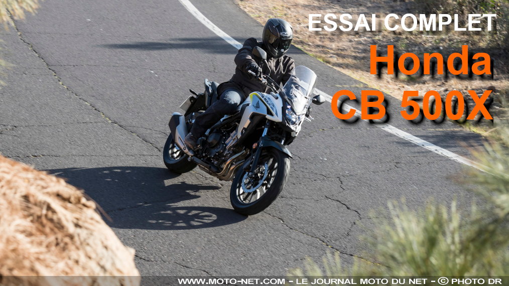 Essai Honda CB 500 X 2019 : la route du X