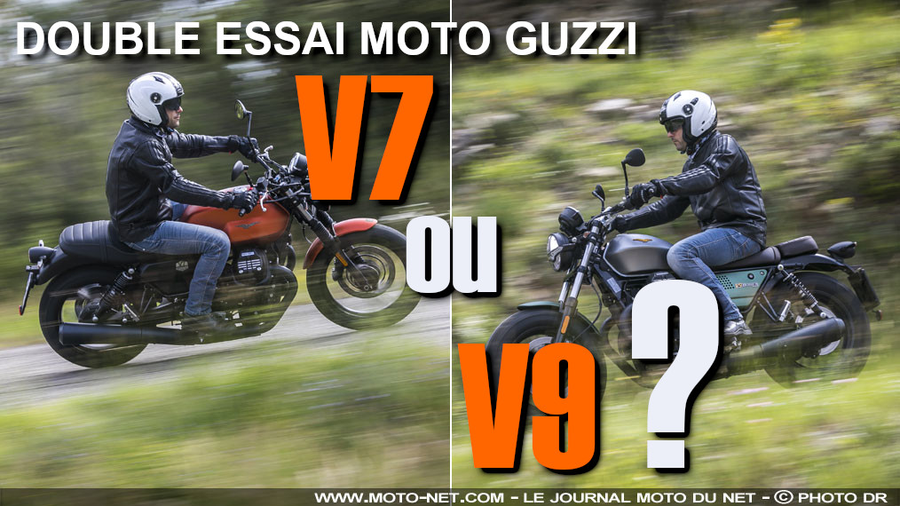Essai Moto Guzzi V7 et V9 : laquelle choisir en 2021 ?