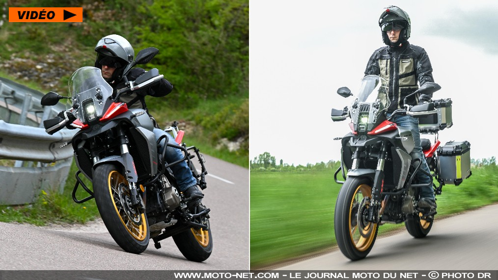 Essai vidéo des trails QJMotor SRT600SX et SRT700SX Touring

QJMotor, distribué par la SIMA, investit le segment préféré des motards européens : les trails. Et le constructeur chinois ne fait pas les choses à moitié avec deux motos bien motorisées (accessibles A2) et équipées de pied en cap jusqu'à la bagagerie incluse, en plus de de périphériques flatteurs. Ces SRT 600 SX et SRT 700 SX Touring peuvent-elles faire trembler les références ? Réponses dans notre essai complet en vidéo.
