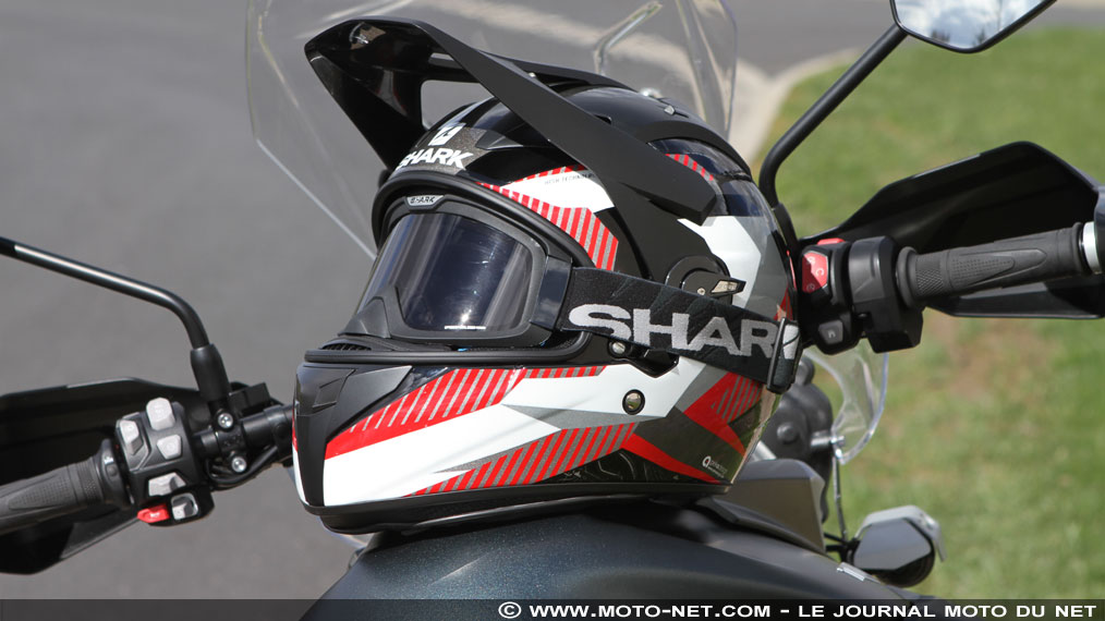 Essai longue durée du casque moto Shark Explore-R